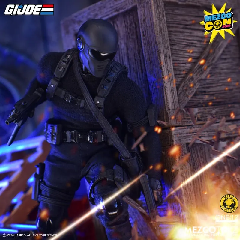 Mezco Toys ONE:12 Collective G.I. Joe - Snake Eyes (Commando Edition)