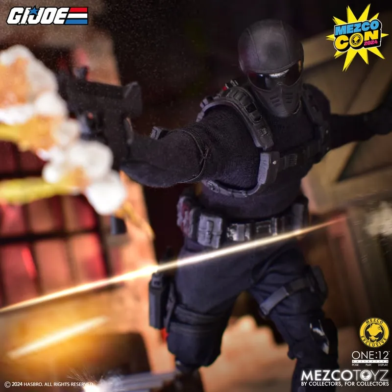 Mezco Toys ONE:12 Collective G.I. Joe - Snake Eyes (Commando Edition)