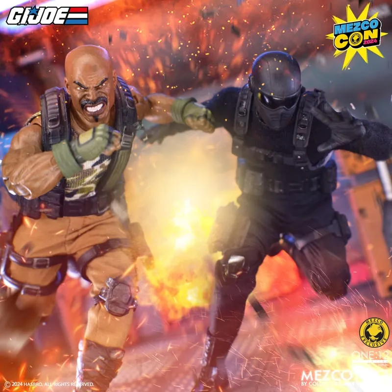 Mezco Toys ONE:12 Collective G.I. Joe - Snake Eyes (Commando Edition)