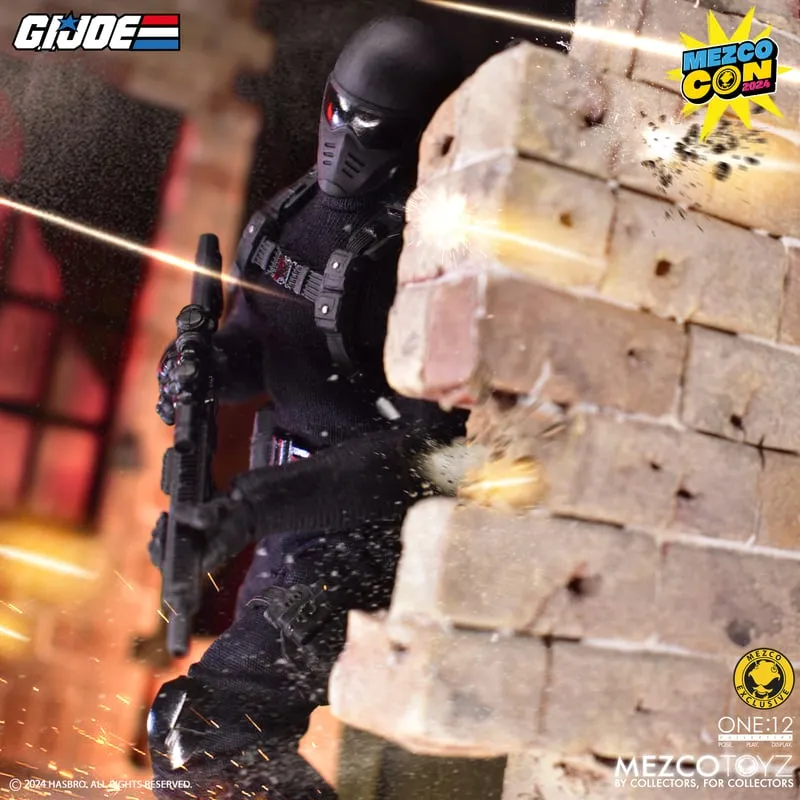 Mezco Toys ONE:12 Collective G.I. Joe - Snake Eyes (Commando Edition)
