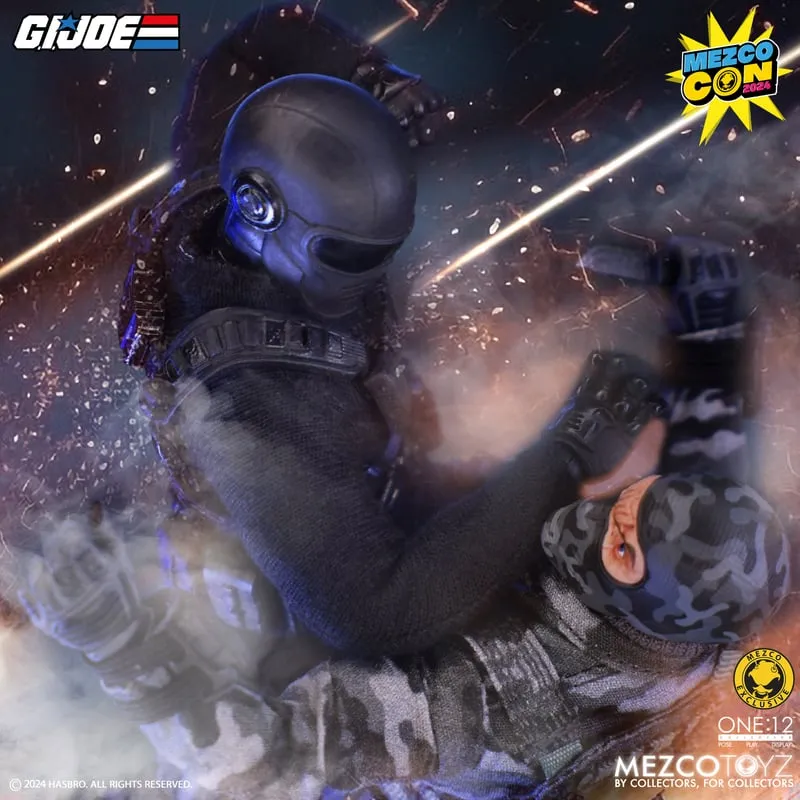 Mezco Toys ONE:12 Collective G.I. Joe - Snake Eyes (Commando Edition)