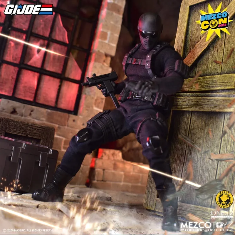 Mezco Toys ONE:12 Collective G.I. Joe - Snake Eyes (Commando Edition)
