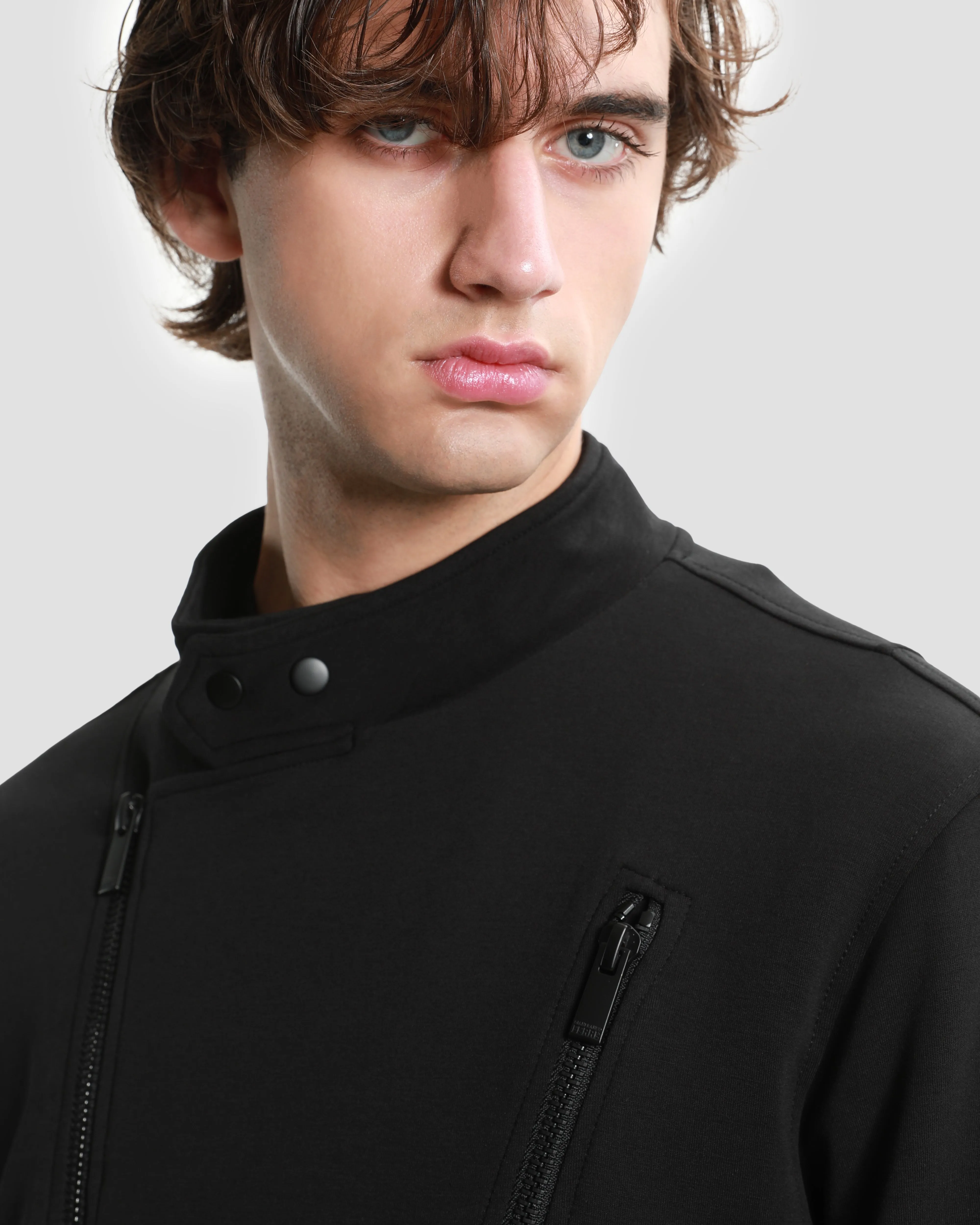 Multiple Zip Front Jacket