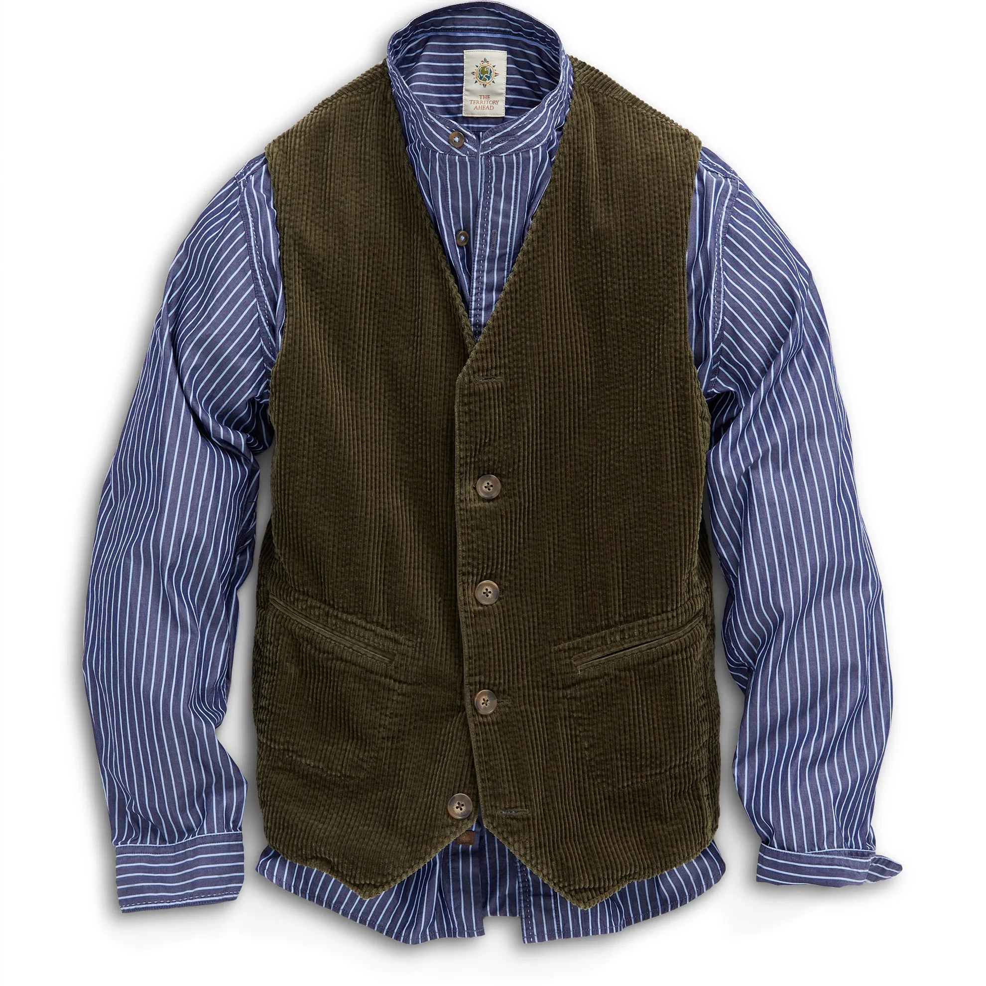 Nutty Wanderer Corduroy Vest - Tall
