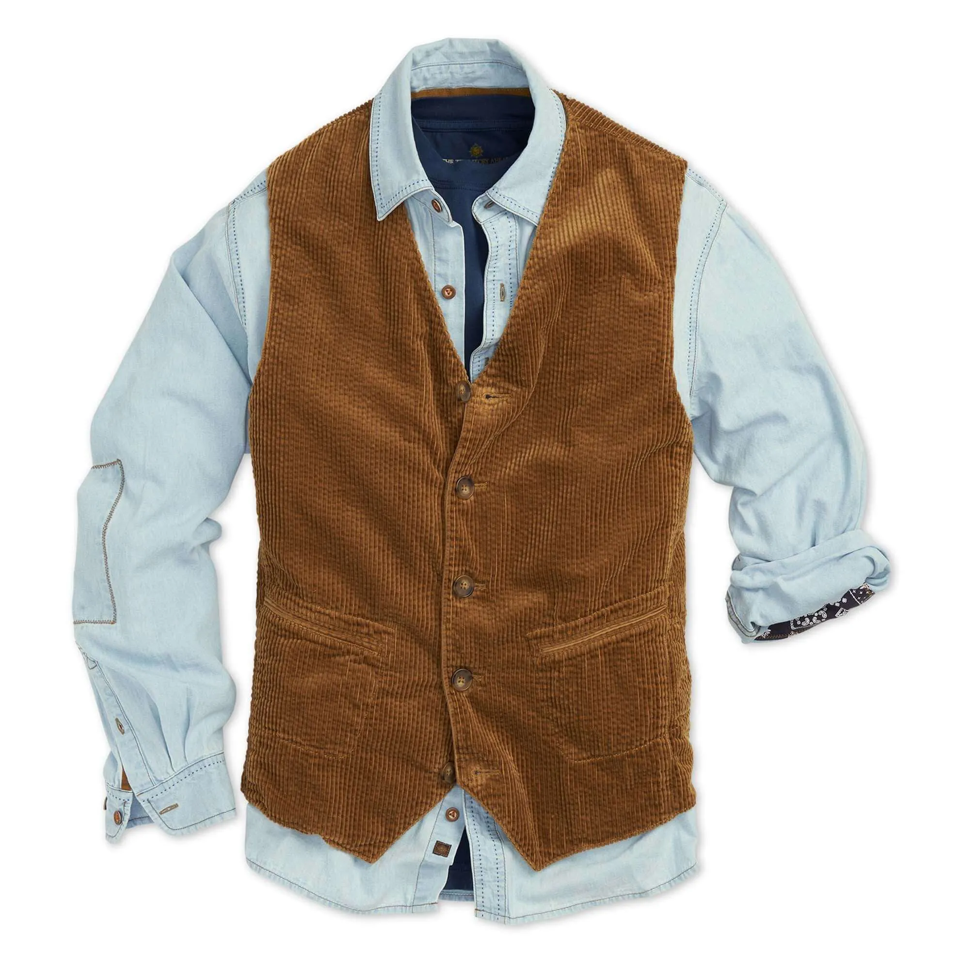 Nutty Wanderer Corduroy Vest - Tall