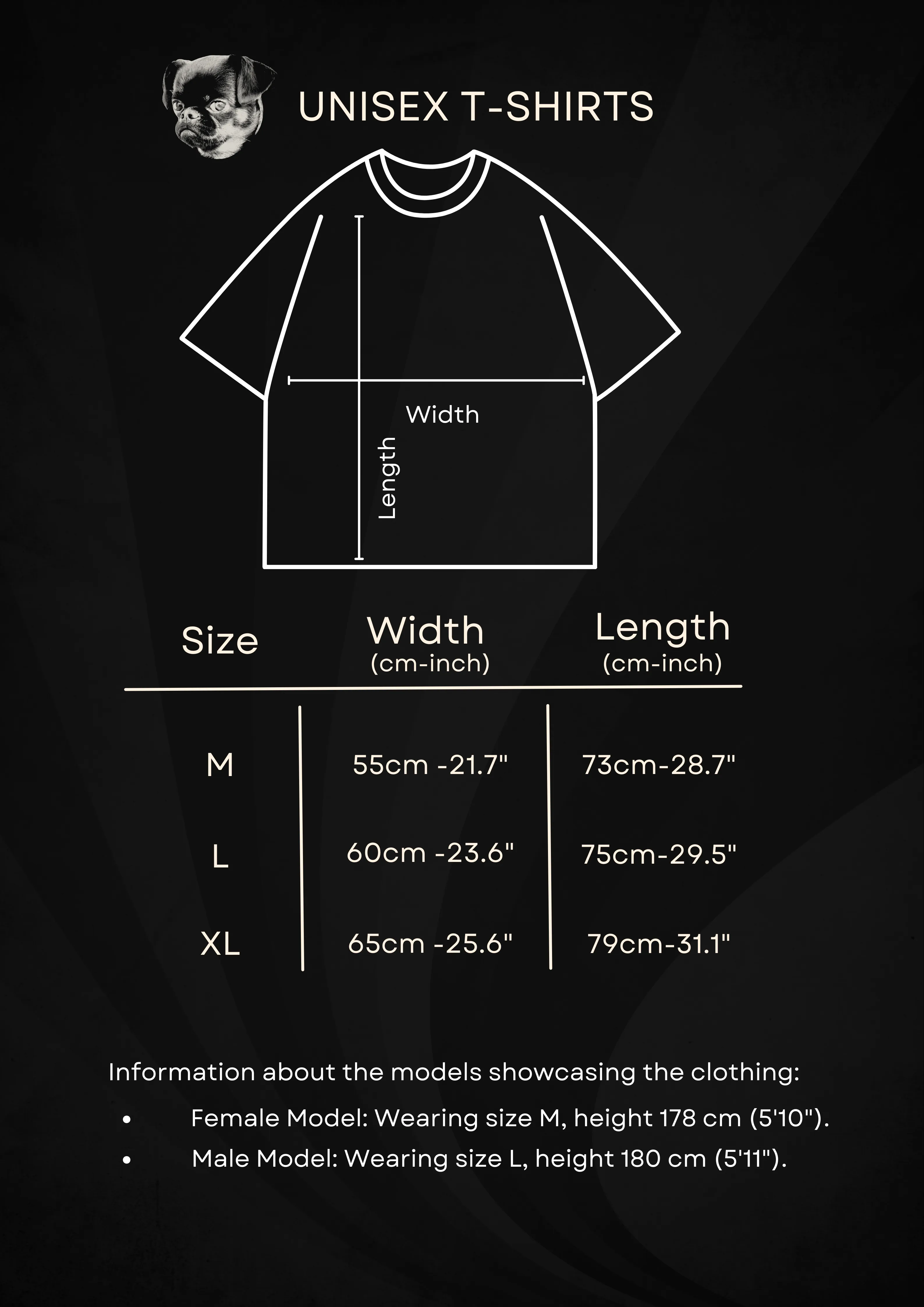 Oversized Unisex Cotton T-Shirt with "Charlie Griffon" Print – White