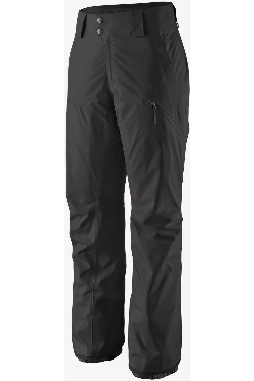 Patagonia Womens Powder Town Snow Pants Black
