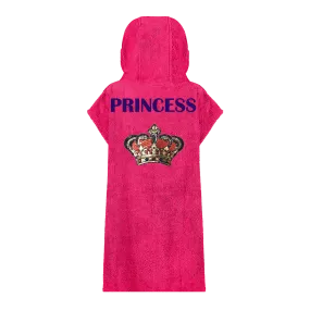 Red Sequin Crown Beach Robe