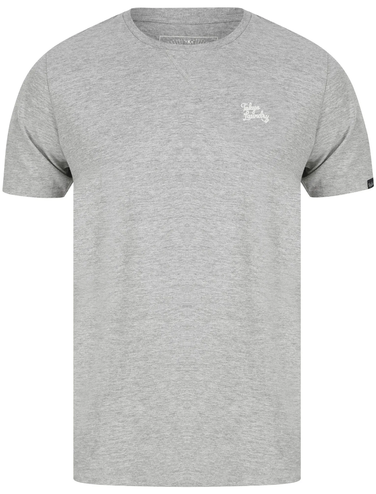 Rexel (3 Pack) Crew Neck Combed Cotton T-Shirts In Black / Grey Marl / Navy  - Tokyo Laundry