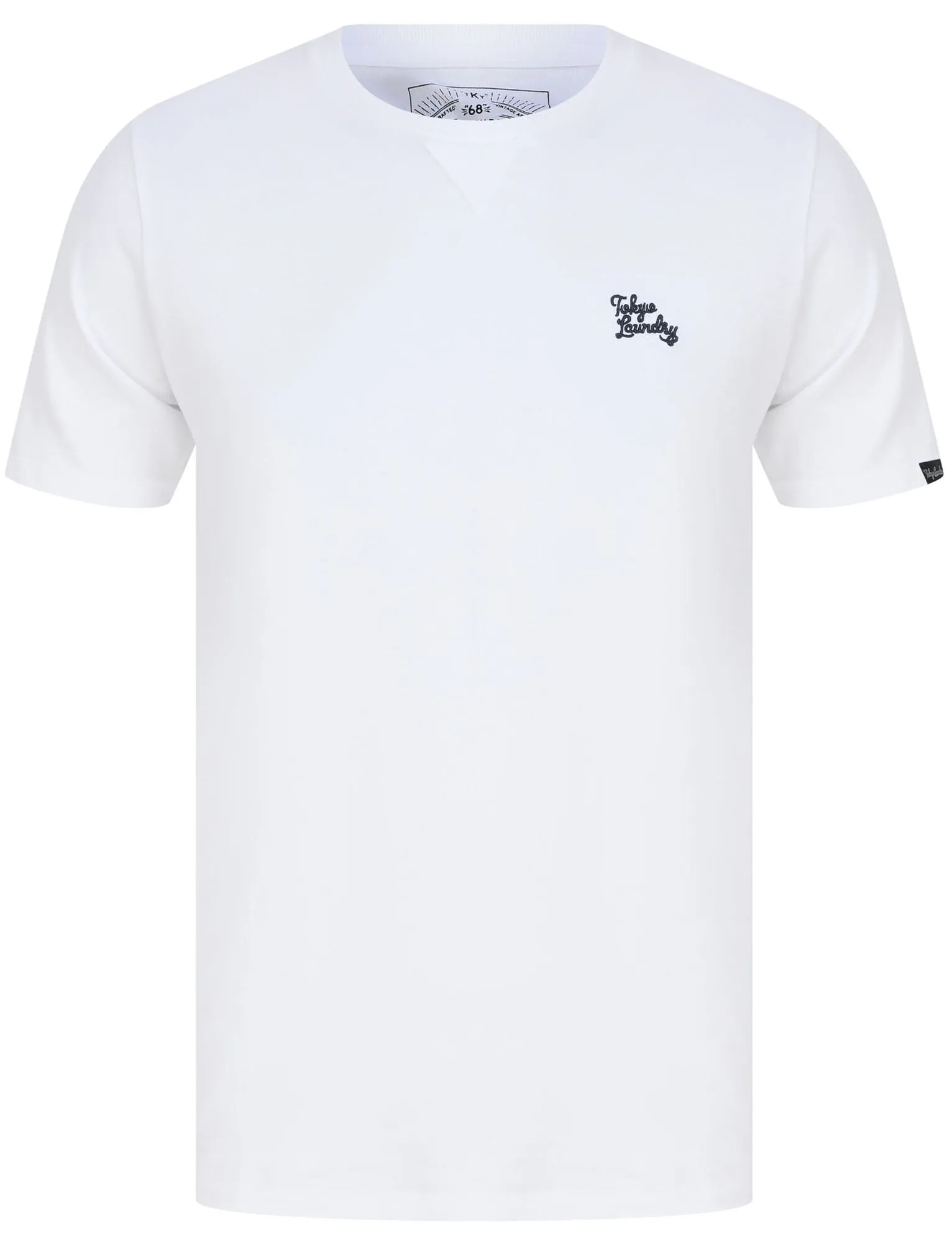 Rexel (3 Pack) Crew Neck Combed Cotton T-Shirts In Tawny Port / White / Navy  - Tokyo Laundry
