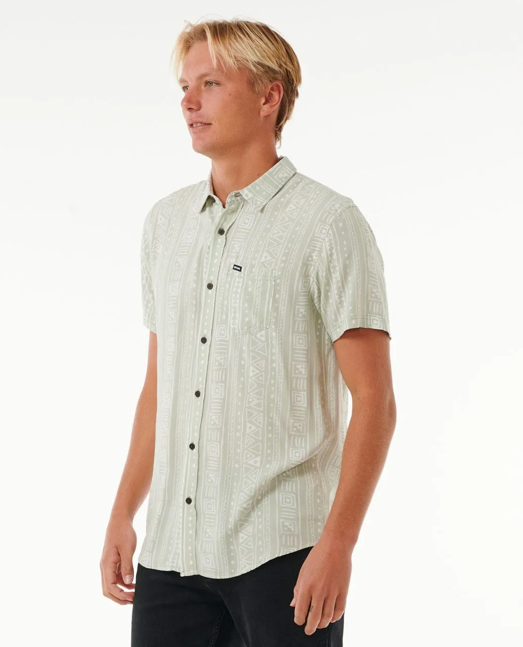 Rip Curl Fun Times S/S Shirt-Mint Haze