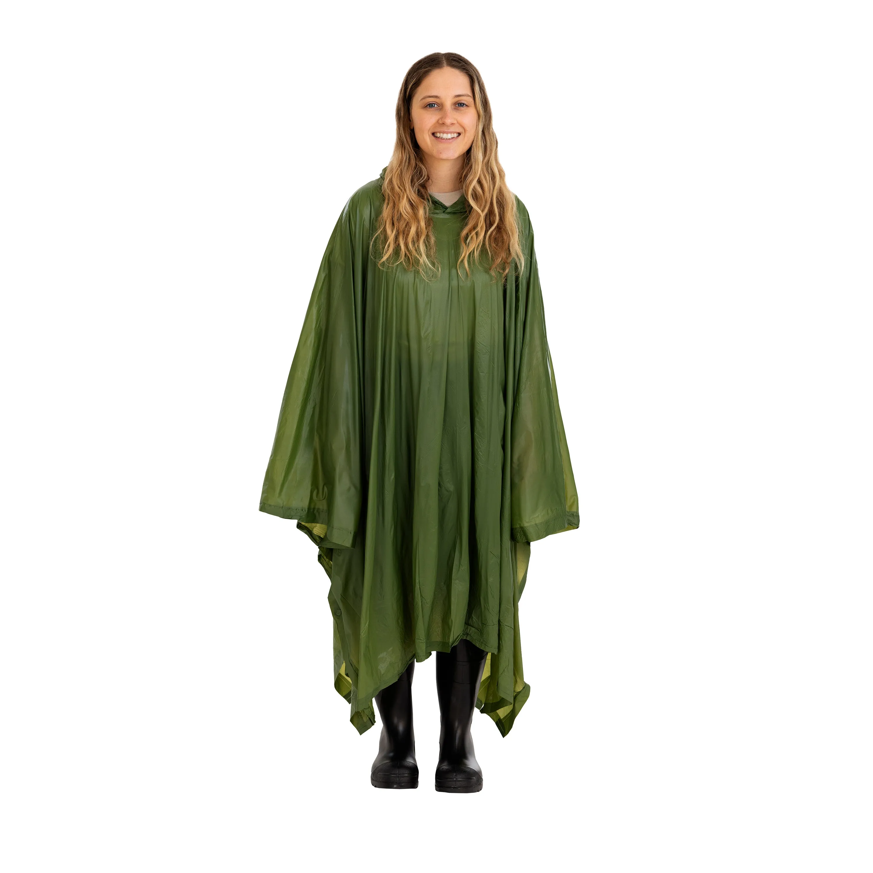 Stansport Vinyl Poncho - 70 In X 90 In - O.D.