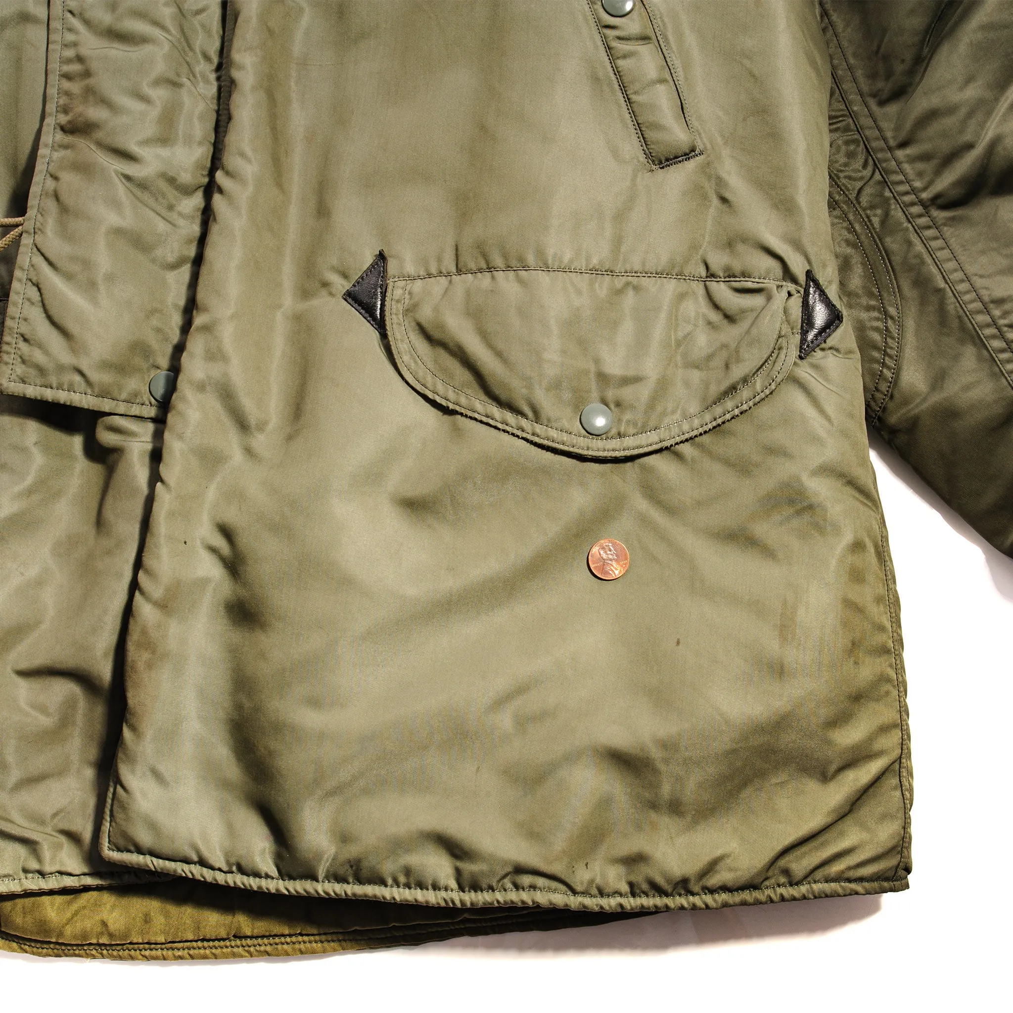 VINTAGE USAF US AIR FORCE PARKA AIRCREW JACKET N3B 1964 VIETNAM WAR SIZE MEDIUM