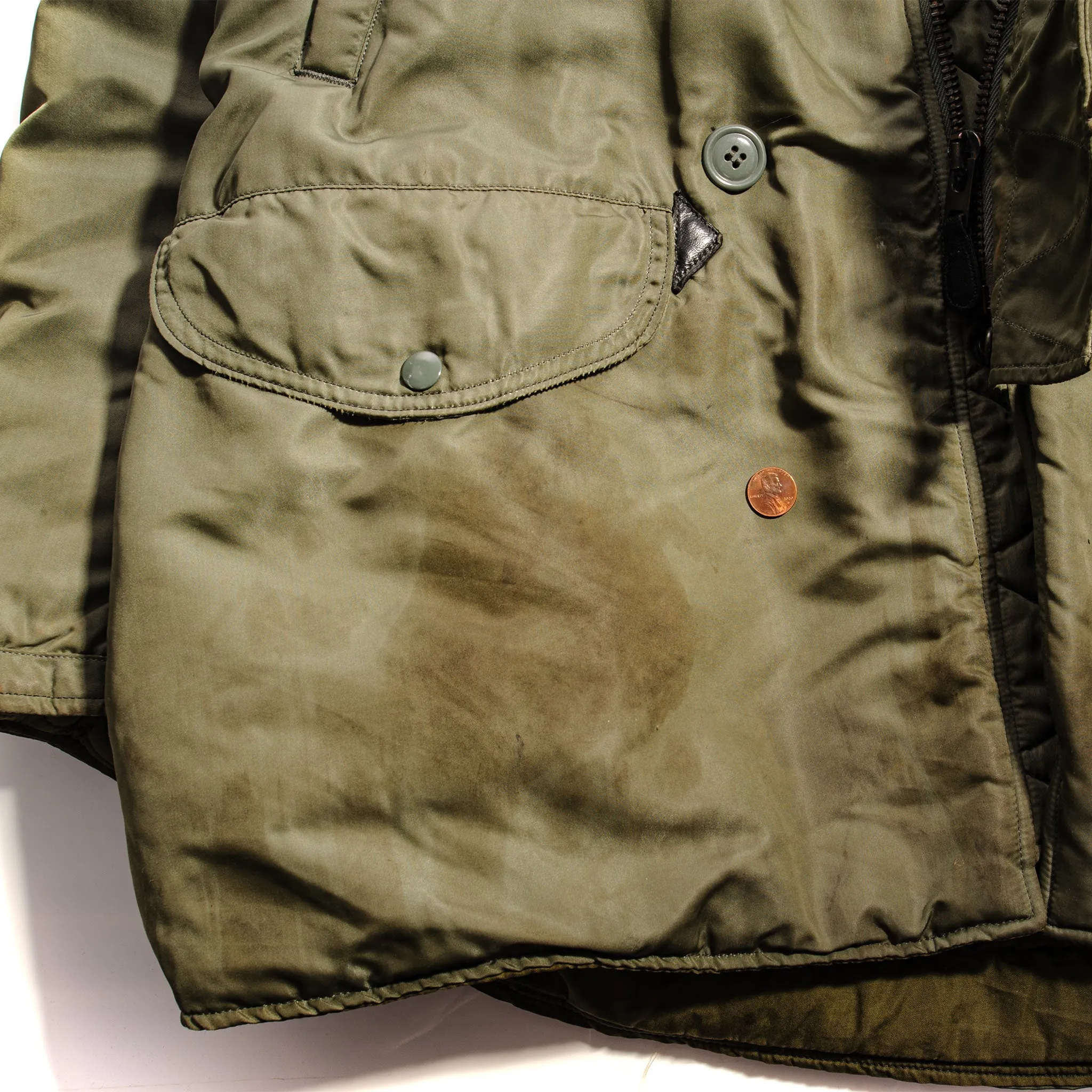 VINTAGE USAF US AIR FORCE PARKA AIRCREW JACKET N3B 1964 VIETNAM WAR SIZE MEDIUM