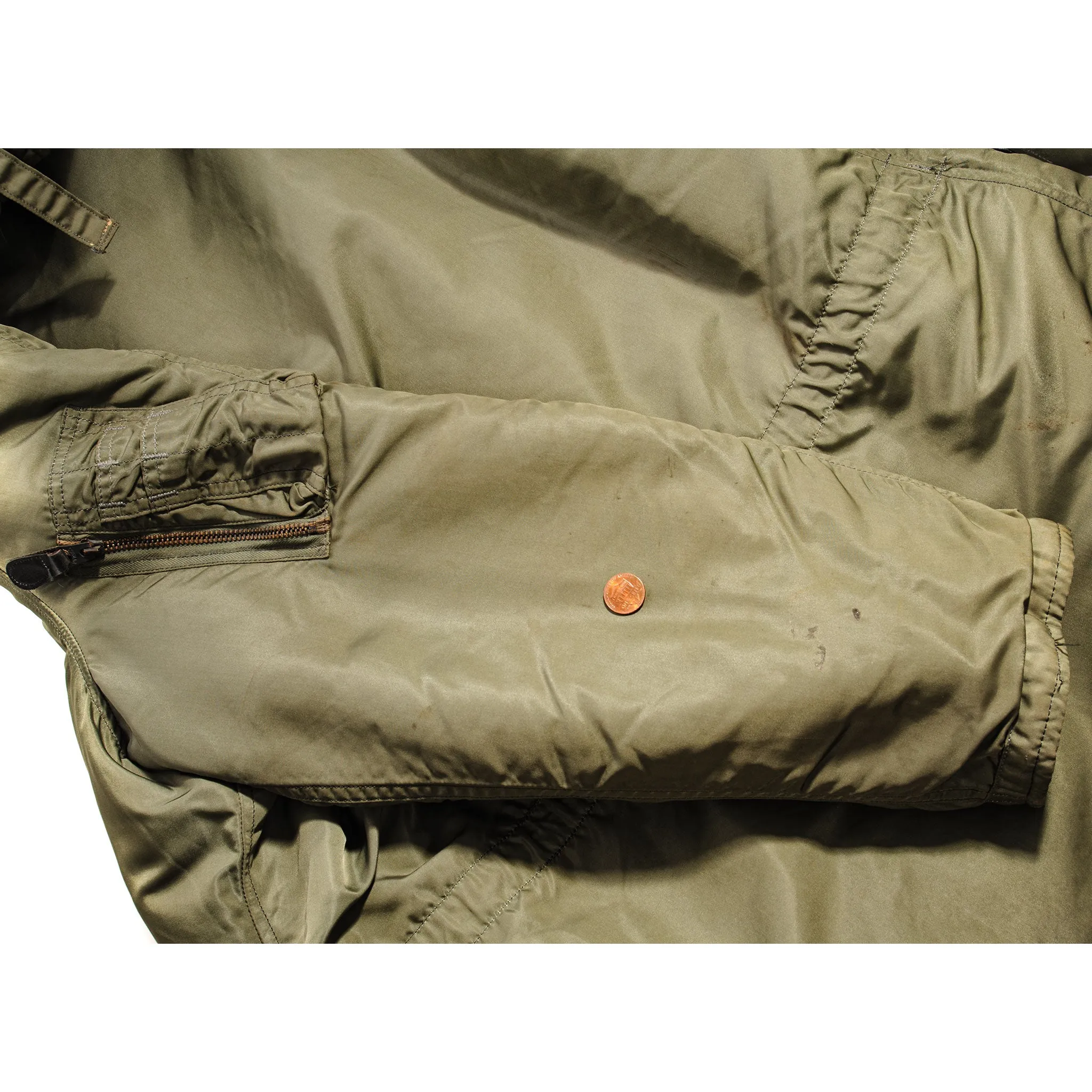 VINTAGE USAF US AIR FORCE PARKA AIRCREW JACKET N3B 1964 VIETNAM WAR SIZE MEDIUM