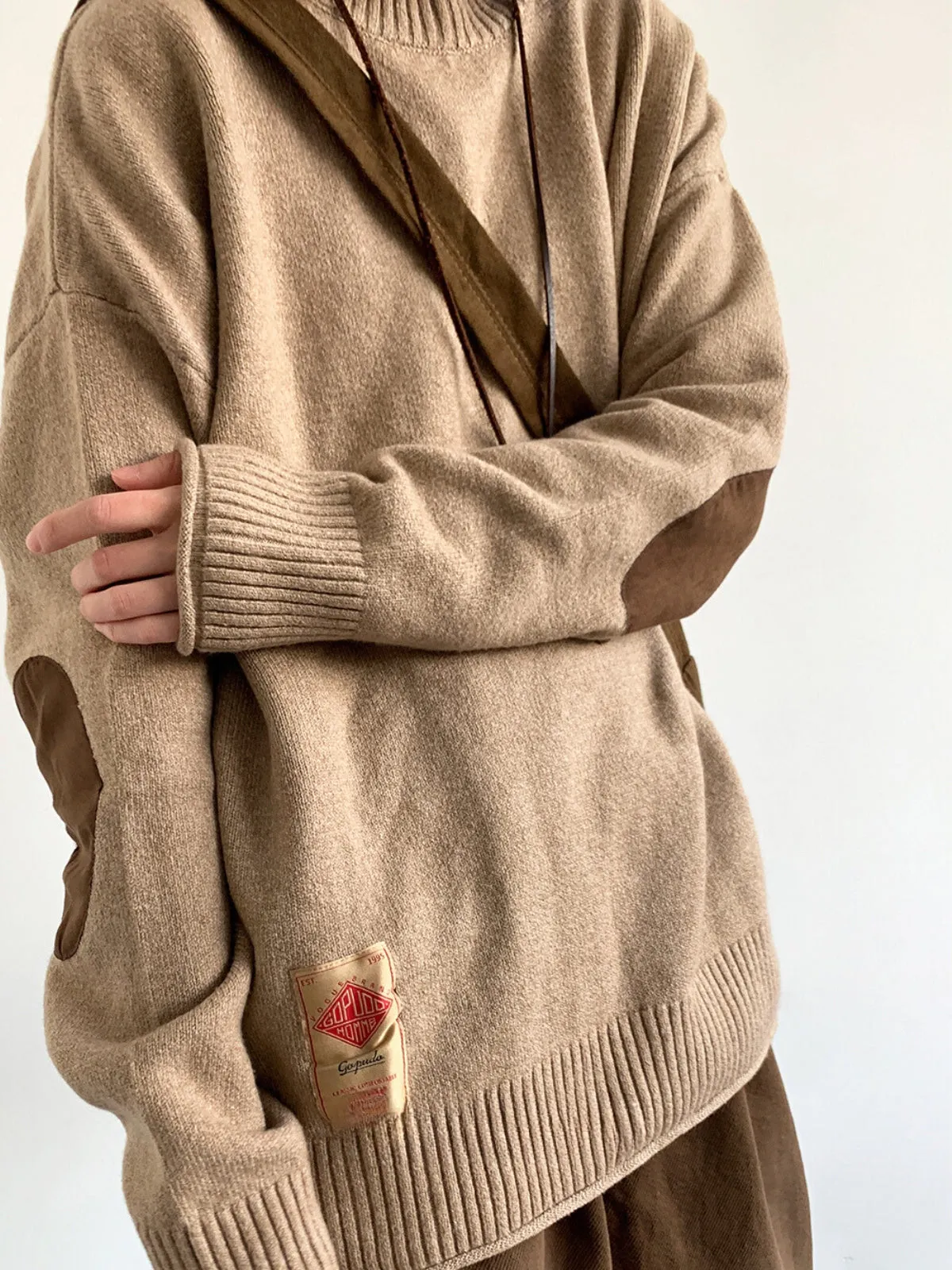 WLS Retro Maillard Turtleneck Sweater