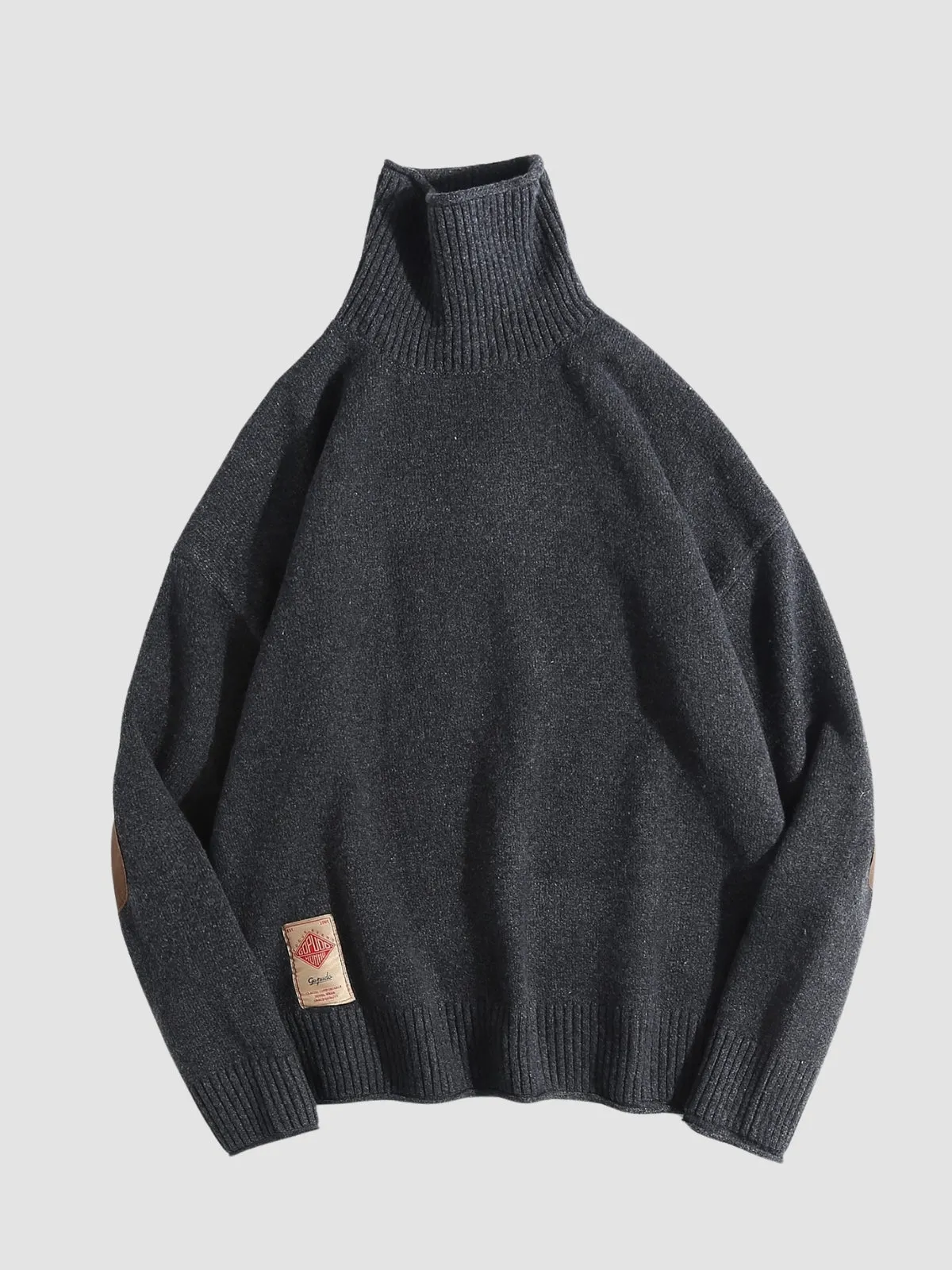 WLS Retro Maillard Turtleneck Sweater