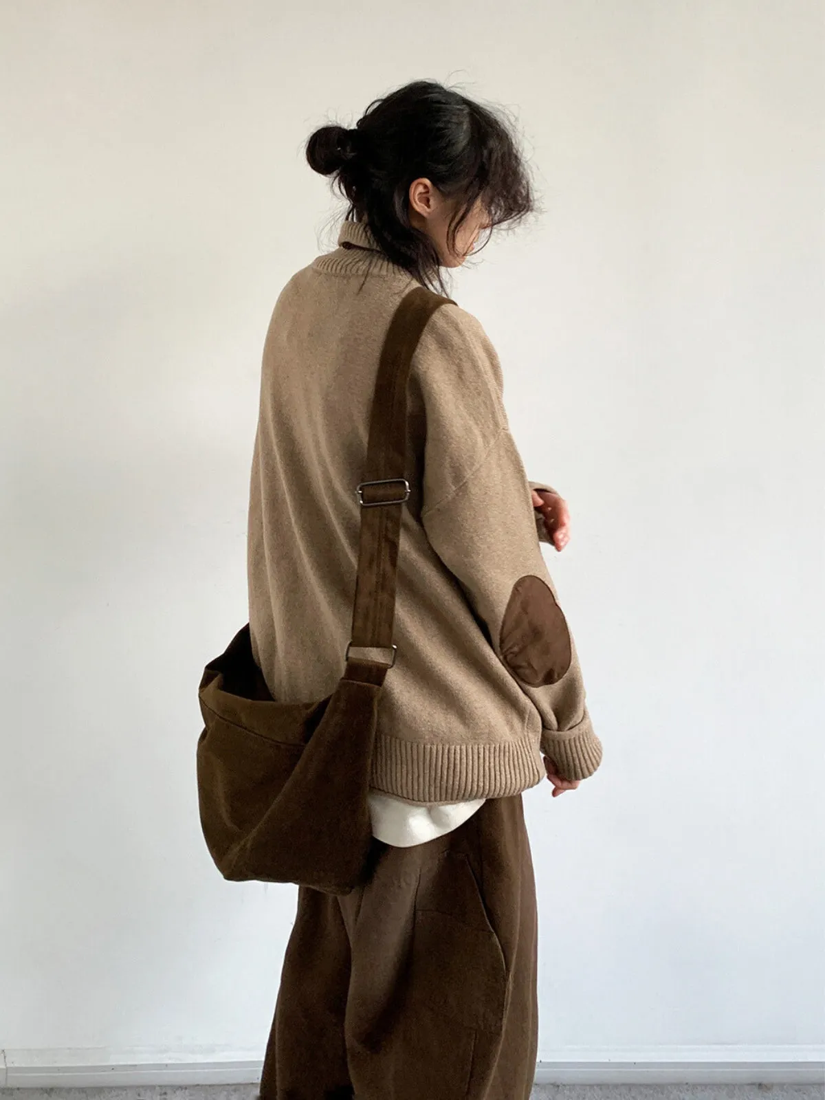 WLS Retro Maillard Turtleneck Sweater